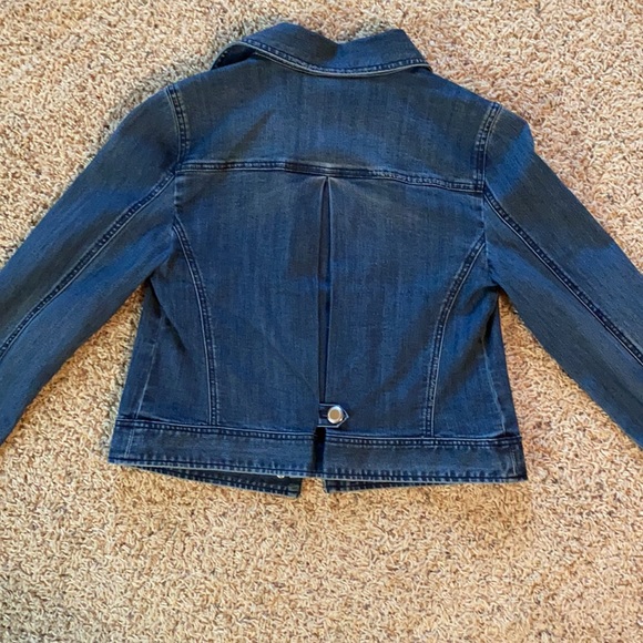 Chico’s Denim Buttoned Jacket - Picture 7 of 12
